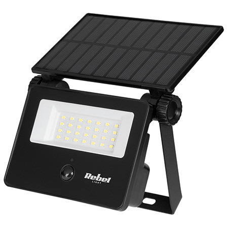 reflector solar 6w 800lm 6500k ip54 rebel - imagine 6